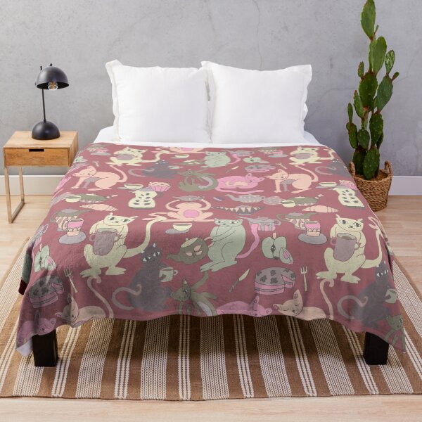 Item preview, Copy of Cats breakfast tea party	 designed and sold by Alessandro Remo Mazzoni Remotextiles.