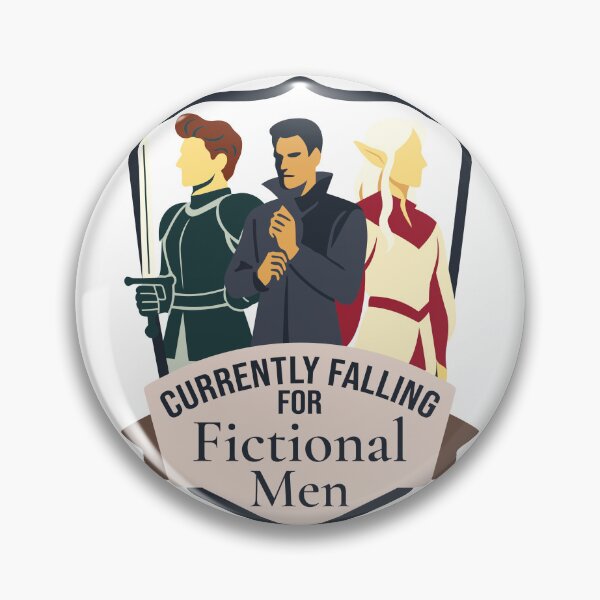 Item preview, Currently Falling for Fictional Men designed and sold by Nevermore Prints.