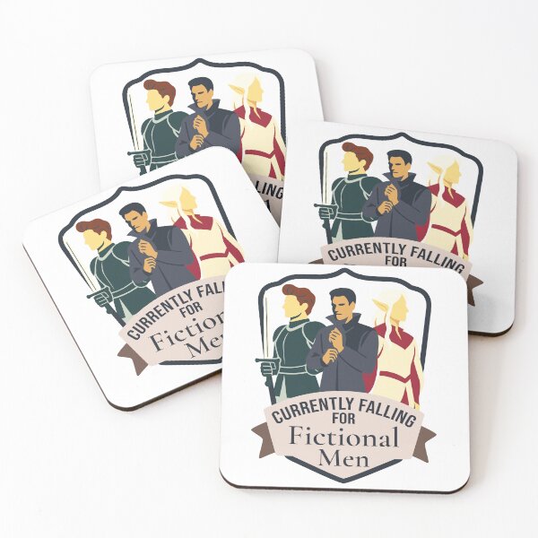 Item preview, Currently Falling for Fictional Men designed and sold by Nevermore Prints.