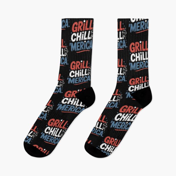Item preview, Grill. Chill. 'Merica. designed and sold by SignumShop.