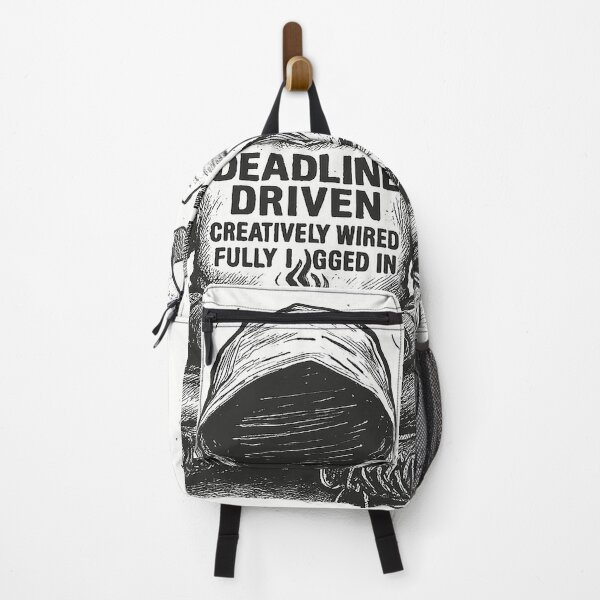 Item preview, Creatively Logged In - Minimalist Hooded Figure Art for Coffee-Driven Creators designed and sold by DeadlineSnacks.