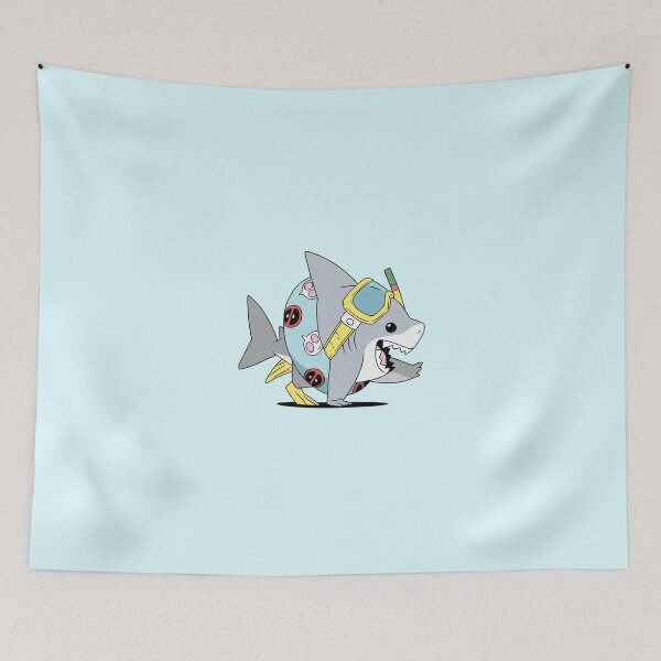 Item preview, Jeff the Land Shark Beach designed and sold by UragiriBranch.