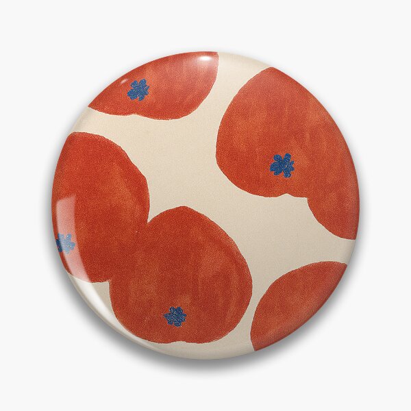 Item preview, Hand-Drawn Tomato Pattern – Playful Red Tomato Art on Cream Background designed and sold by weirdfishes123.