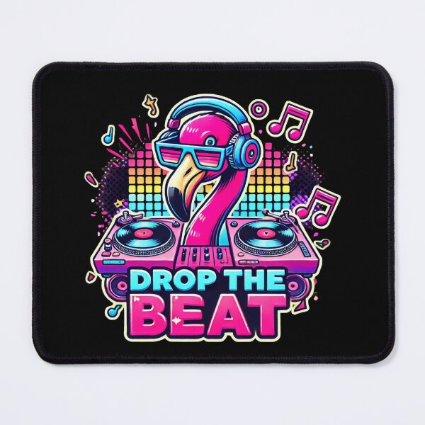 Item preview, Drop the Beat – Funny Giraffe DJ Dance Design designed and sold by RowenaHicks.