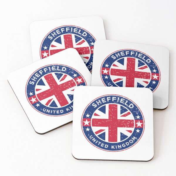 Item preview, Sheffield UK Union Jack Steel City designed and sold by ArtByKatti.