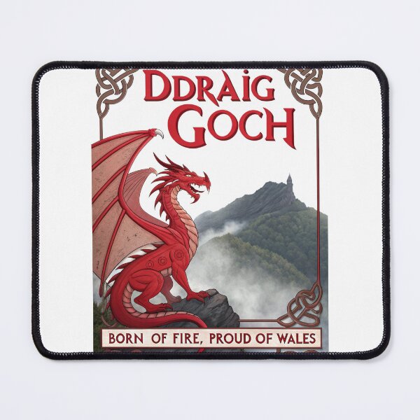 Item preview, Y DDRAIG GOCH designed and sold by Designoverdose.