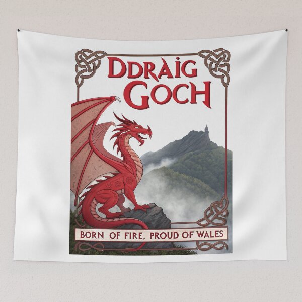 Item preview, Y DDRAIG GOCH designed and sold by Designoverdose.