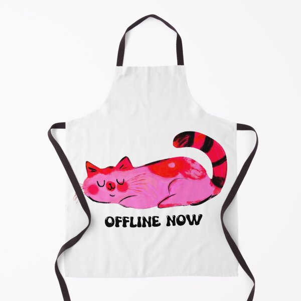 Item preview, Offline now / Cats designed and sold by Nora Gad.