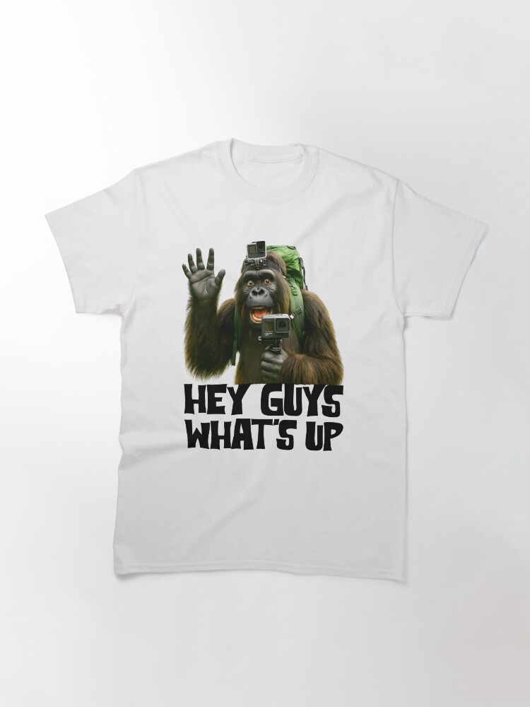 Thumbnail 3 of 7, Classic T-Shirt, Viral Bigfoot Vlog designed and sold by mbrindle.