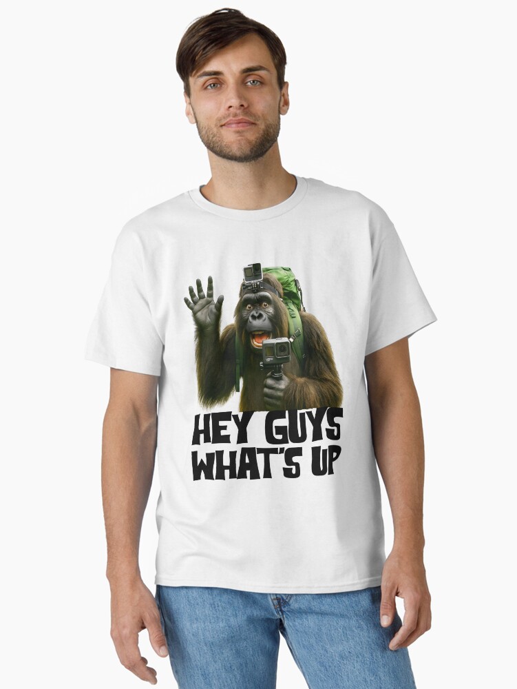 Thumbnail 1 of 7, Classic T-Shirt, Viral Bigfoot Vlog designed and sold by mbrindle.