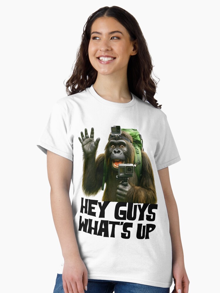 Thumbnail 2 of 7, Classic T-Shirt, Viral Bigfoot Vlog designed and sold by mbrindle.