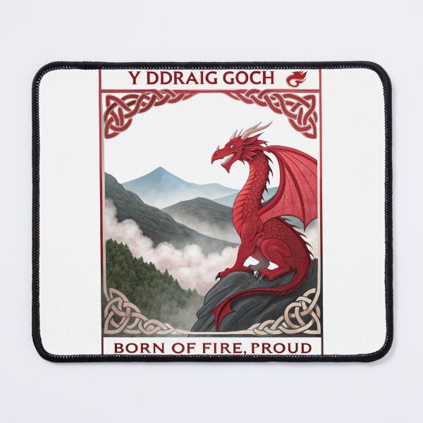 Item preview, Y DDRAIG GOCH designed and sold by Designoverdose.