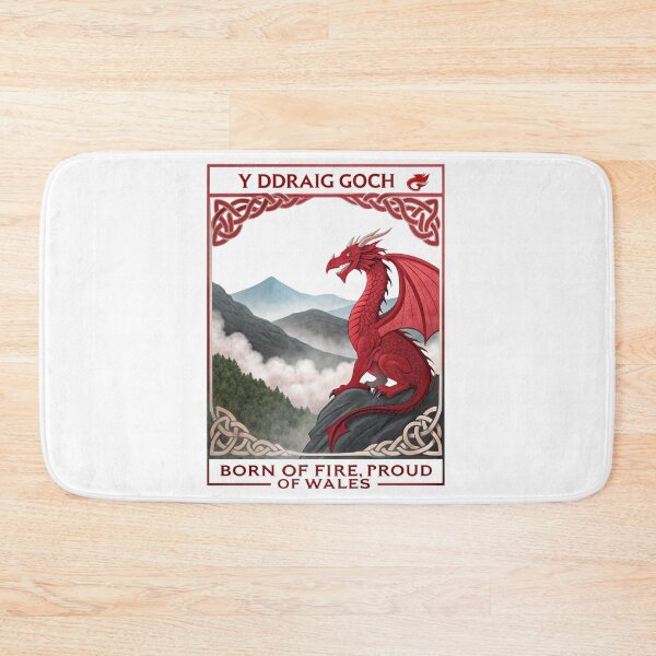 Item preview, Y DDRAIG GOCH designed and sold by Designoverdose.