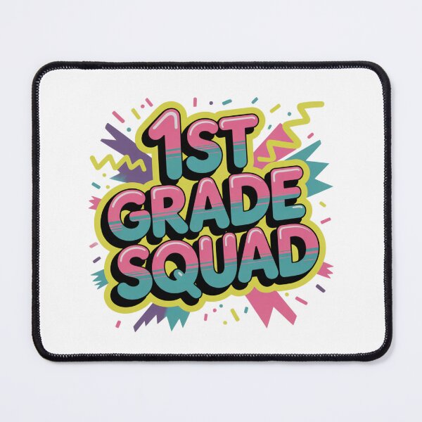 Item preview, 1st Grade Squad Retro Graffiti Back to School T-Shirt designed and sold by theartfulaspie.