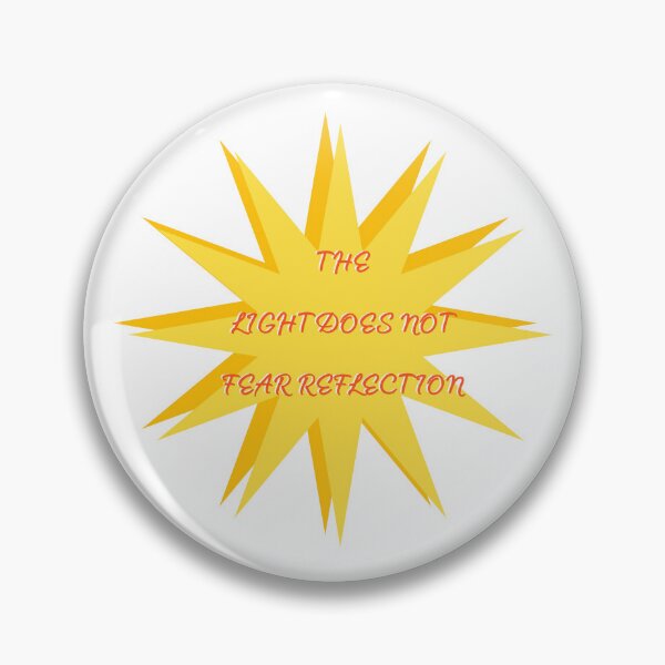 Item preview, The Light Does Not Fear Reflection designed and sold by LONEBooks.