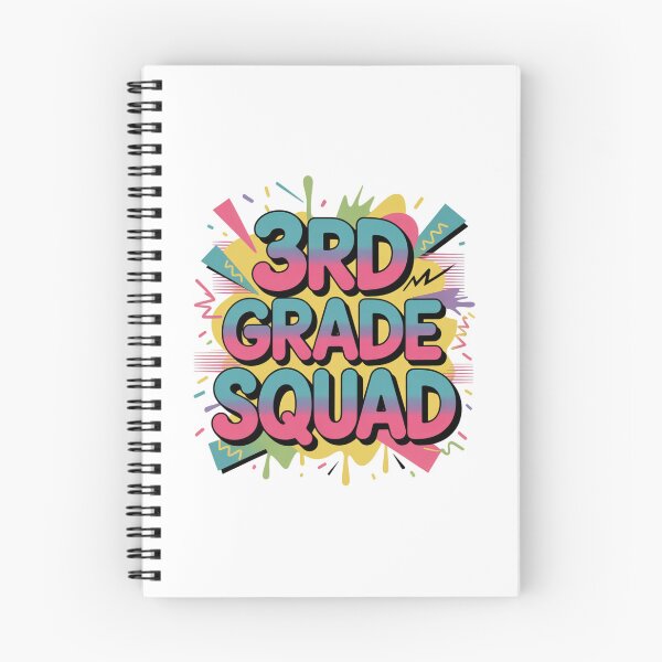 Item preview, 3rd Grade Squad Retro Graffiti Back to School T-Shirt designed and sold by theartfulaspie.