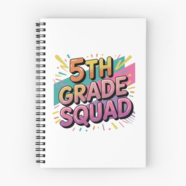 Item preview, 5th Grade Squad Retro Graffiti Back to School T-Shirt designed and sold by theartfulaspie.