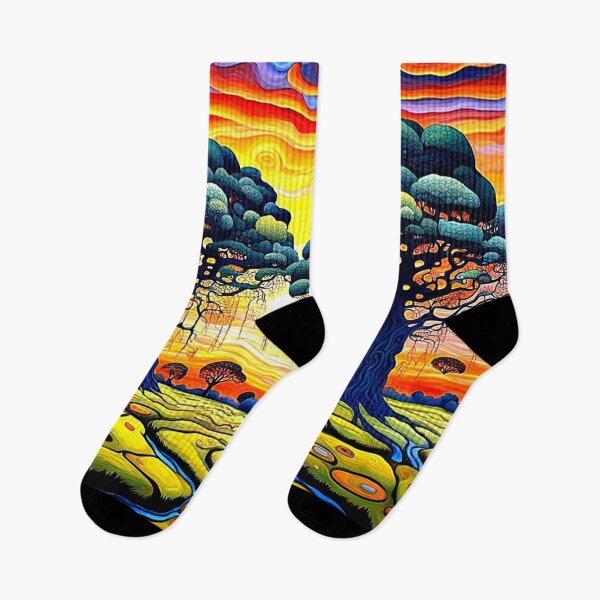 Item preview, Trees at sunset 1 designed and sold by George Hutton Hunter.