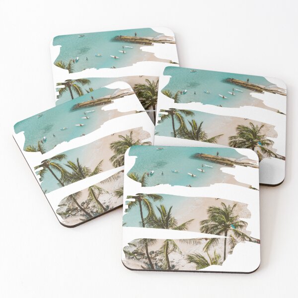 Item preview, Tropical Paradise Beach Island Brush Stroke designed and sold by rdxart.
