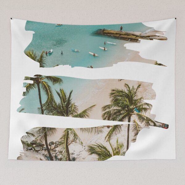 Item preview, Tropical Paradise Beach Island Brush Stroke designed and sold by rdxart.