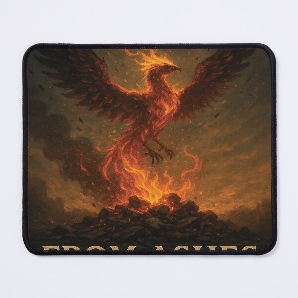 Item preview, From Ashes I Rise Phoenix Inspirational designed and sold by Apparel51.
