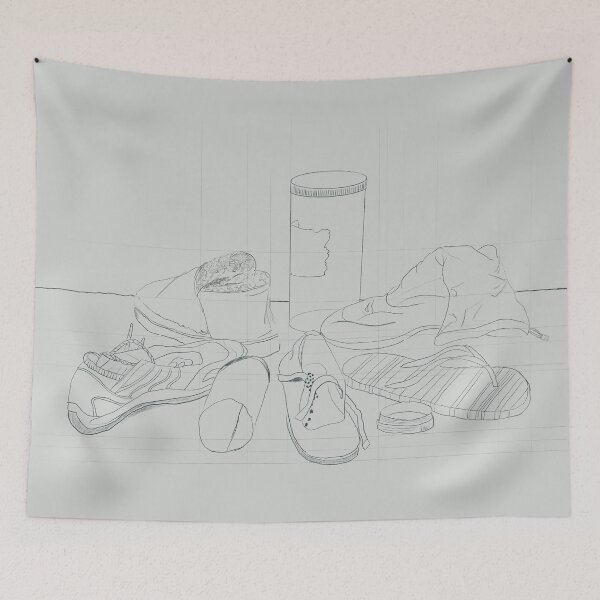 Item preview, Shoes Foreshortening Study designed and sold by DanelleDeeArt.
