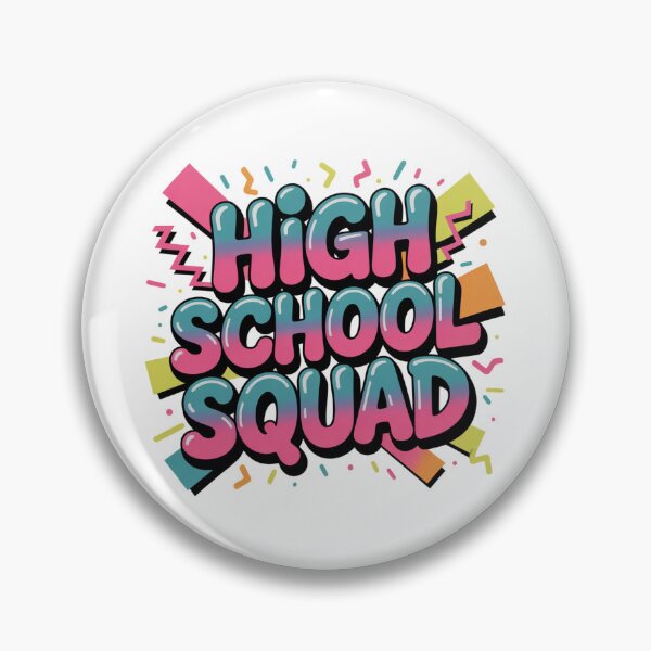 Item preview, High School Squad Retro Graffiti Back to School T-Shirt designed and sold by theartfulaspie.