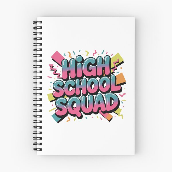 Item preview, High School Squad Retro Graffiti Back to School T-Shirt designed and sold by theartfulaspie.