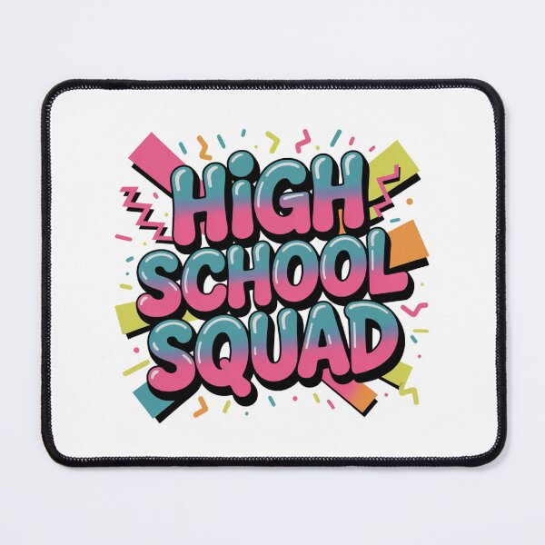 Item preview, High School Squad Retro Graffiti Back to School T-Shirt designed and sold by theartfulaspie.