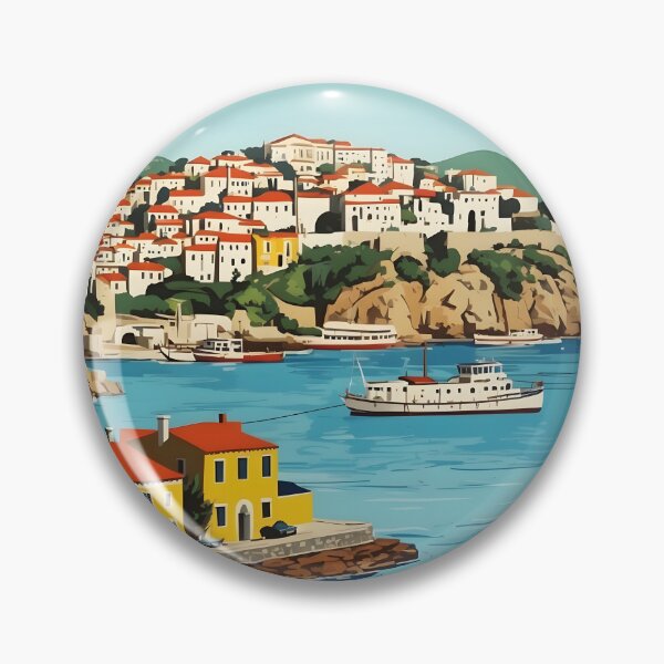 Item preview, Komotini Eastern Macedonia and Thrace Greece Vintage Travel Retro Tourism 2 designed and sold by TravelersGems.
