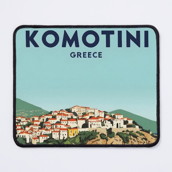 Item preview, Komotini Eastern Macedonia and Thrace Greece Vintage Travel Retro Tourism 2 designed and sold by TravelersGems.