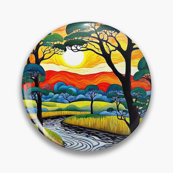 Item preview, Trees at sunset 2 designed and sold by George Hutton Hunter.