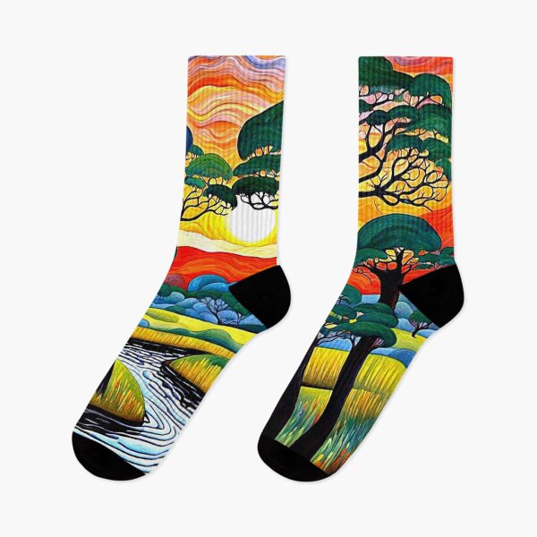 Item preview, Trees at sunset 2 designed and sold by George Hutton Hunter.