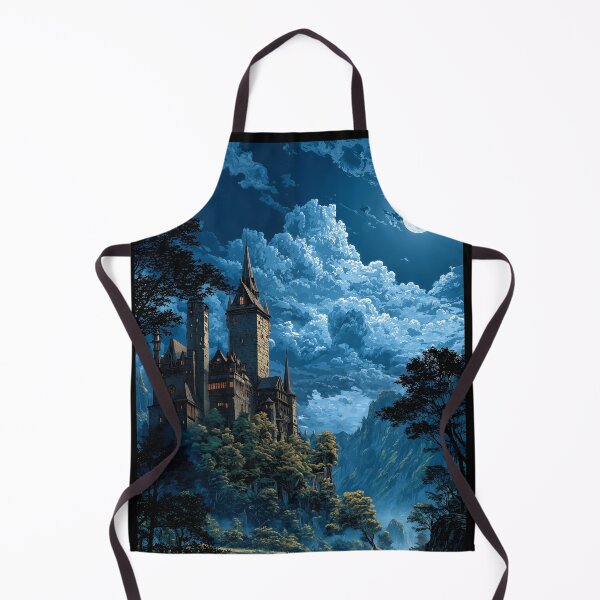 Item preview, Anime Castle under moonlight designed and sold by PetsArt.