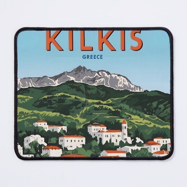 Item preview, Kilkis Central Macedonia Greece Vintage Travel Retro Tourism 2 designed and sold by TravelersGems.