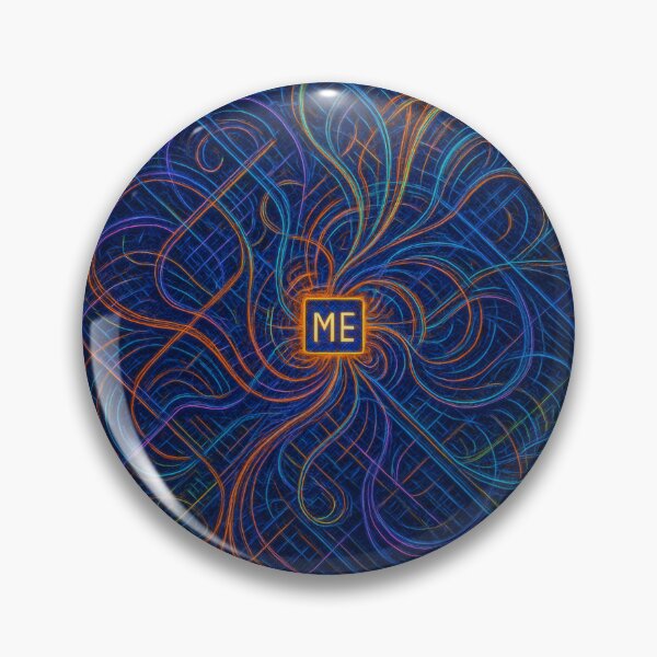 Artikelvorschau, Selbstzentriertes Universum Aufkleber Abstrakt Neon Wirbel entworfen und verkauft von MysticArtisan.