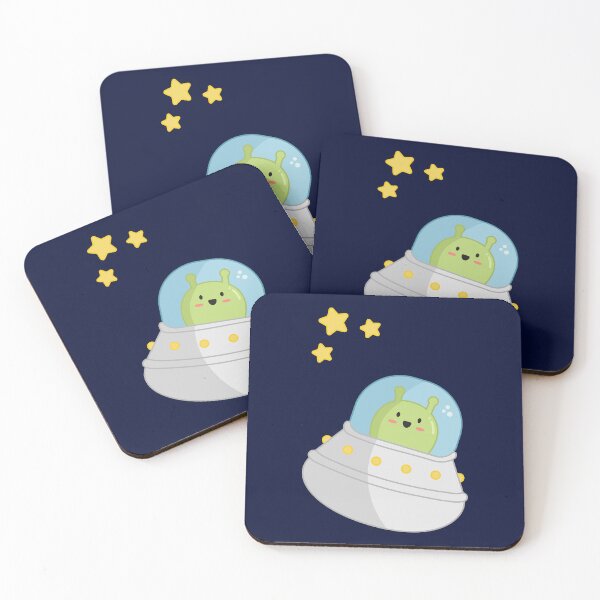 Item preview, Cute kawaii alien need space design designed and sold by high5doodle.