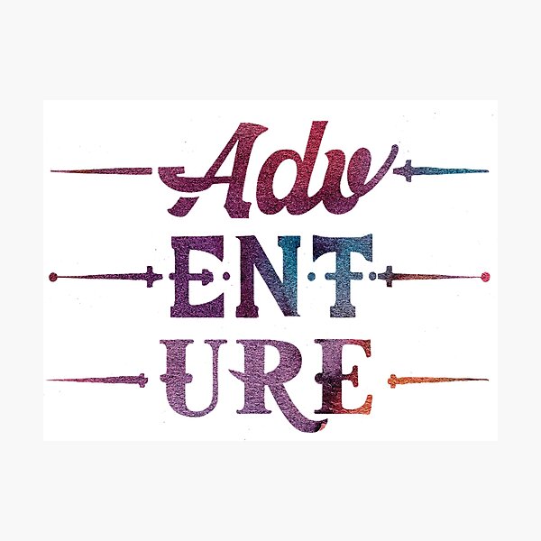 Item preview, ADVENTURE designed and sold by Sarah Nestheide.