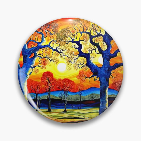 Item preview, Trees at sunset 3 designed and sold by George Hutton Hunter.