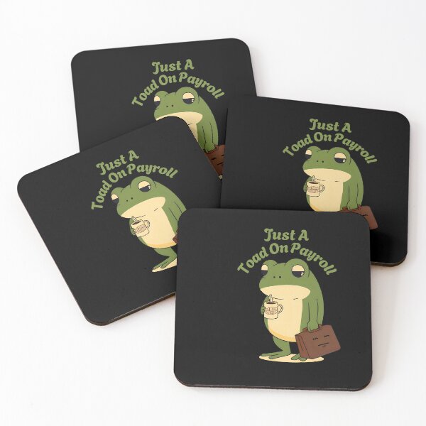 Item preview, Just a Toad on Payroll -Monday Mood  designed and sold by Artistusha.
