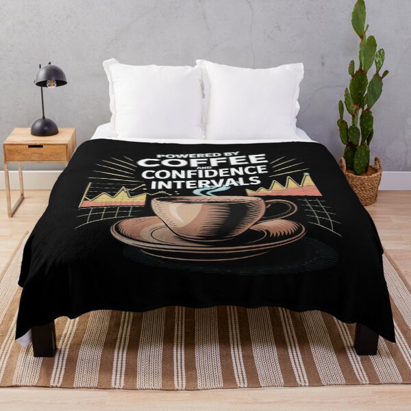 Item preview, Powered by coffee and confidence intervals, funny data and statistics designed and sold by NoetherSym.