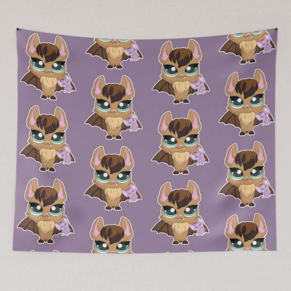 Item preview, lps littlest pet shop bat plush designed and sold by StabbyCatto.