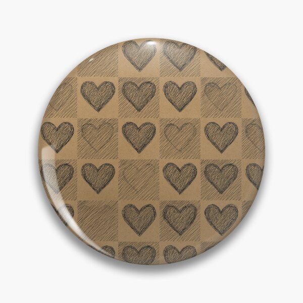 Item preview, Kraft Paper Hearts Pattern designed and sold by Owcomm.
