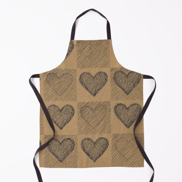 Item preview, Kraft Paper Hearts Pattern designed and sold by Owcomm.