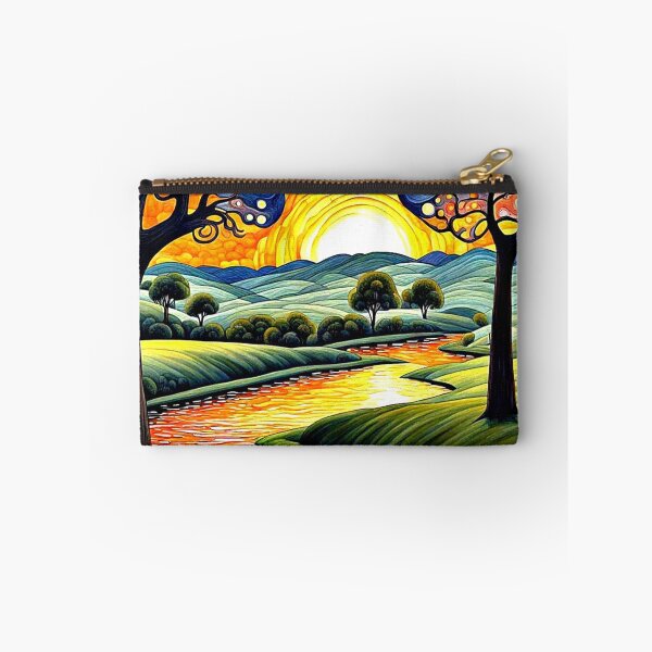 Item preview, Trees at sunset 4 designed and sold by George Hutton Hunter.