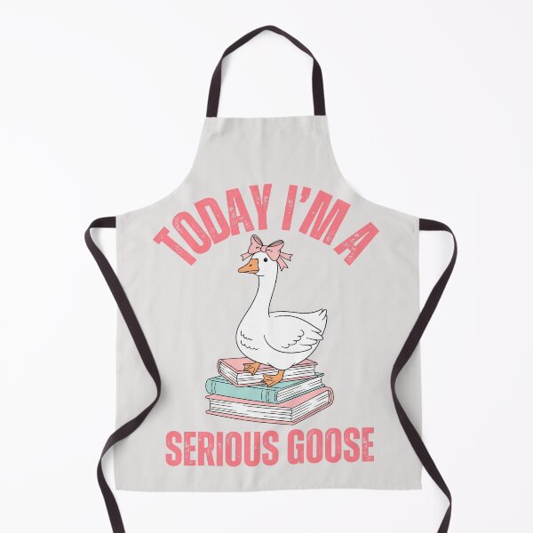 Item preview, Today I'm a serious goose funny meme designed and sold by erozzz.