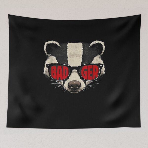 Item preview, Vintage Badgers Heart Throwback | Badgers Name Lover Animals designed and sold by Juan Pedro Matta.