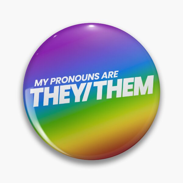 Item preview, They/Them Pronouns designed and sold by loise-anne.
