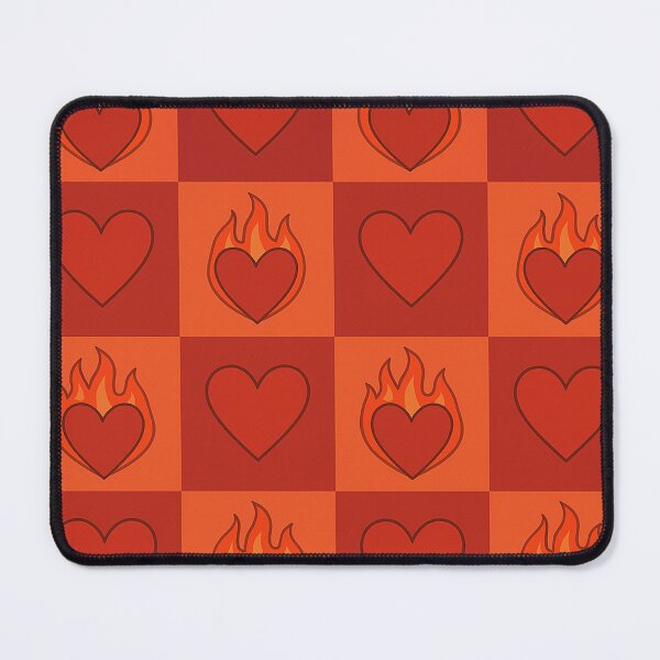 Item preview, Fiery Love Hearts Pattern designed and sold by Owcomm.