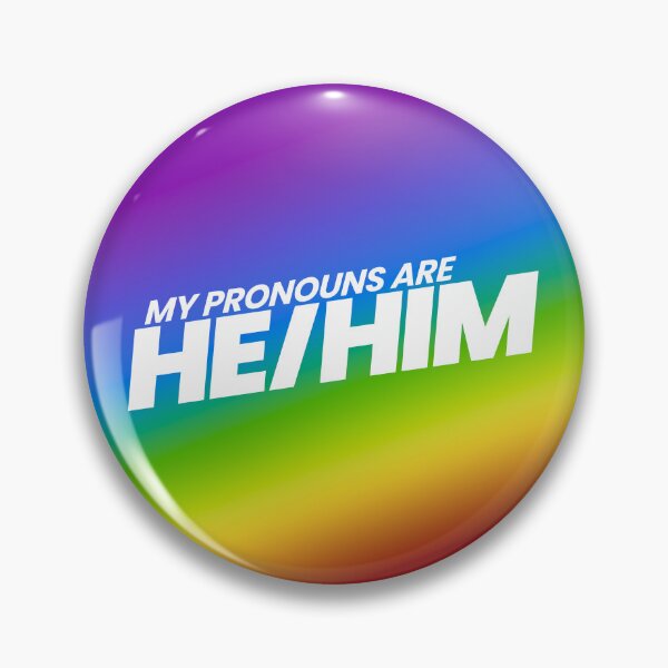 Item preview, He/Him Pronouns designed and sold by loise-anne.